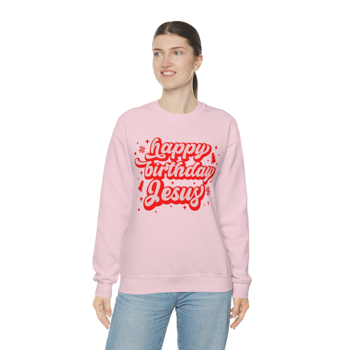 HBD Jesus Unisex Heavy Blend™ Crewneck Sweatshirt