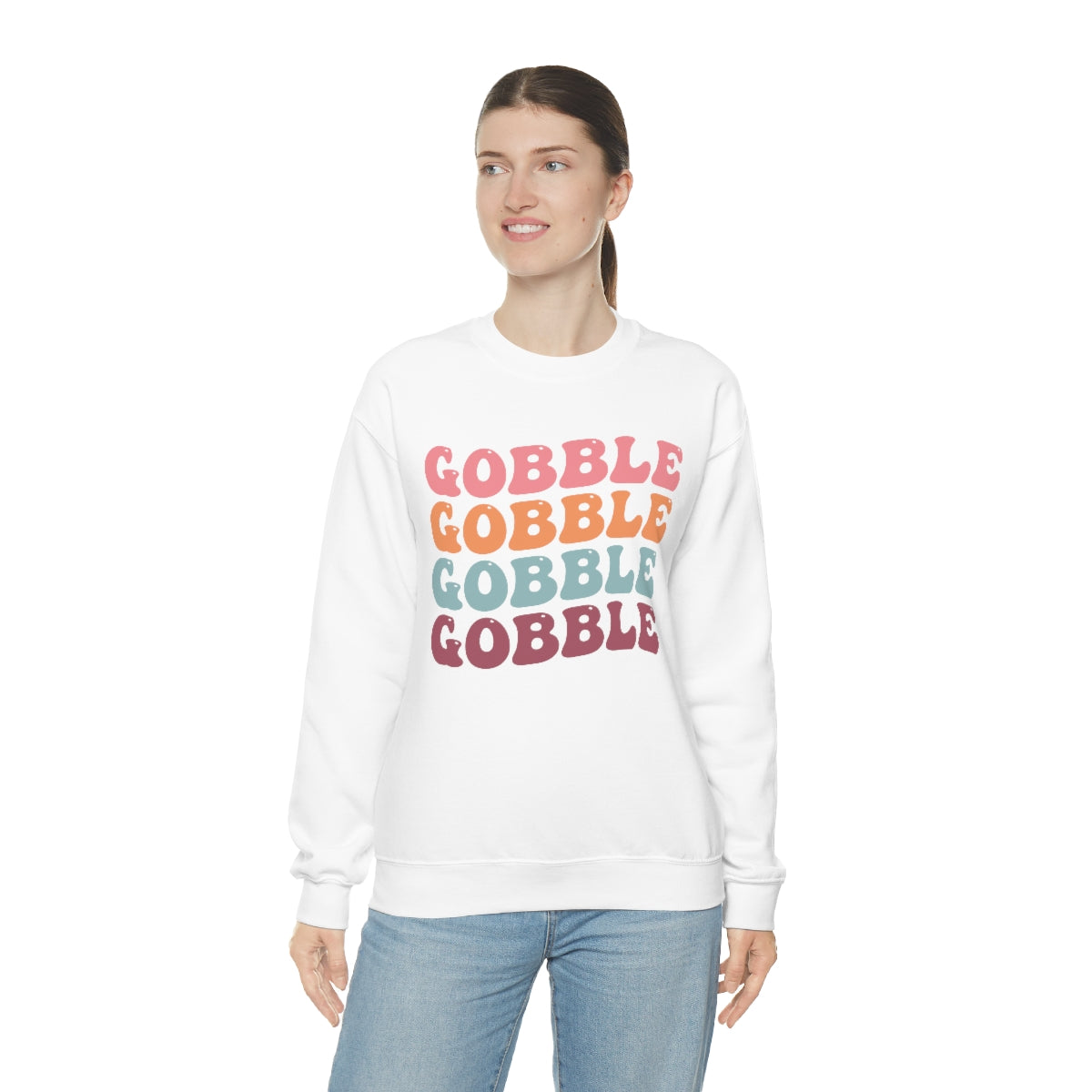 Gobble Gobble Gobble Unisex Crewneck Sweatshirt