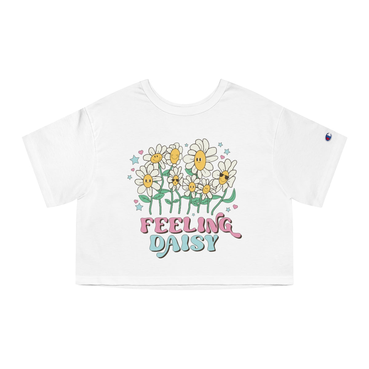 Edi x Champion Feeling Daisy Cropped T-Shirt