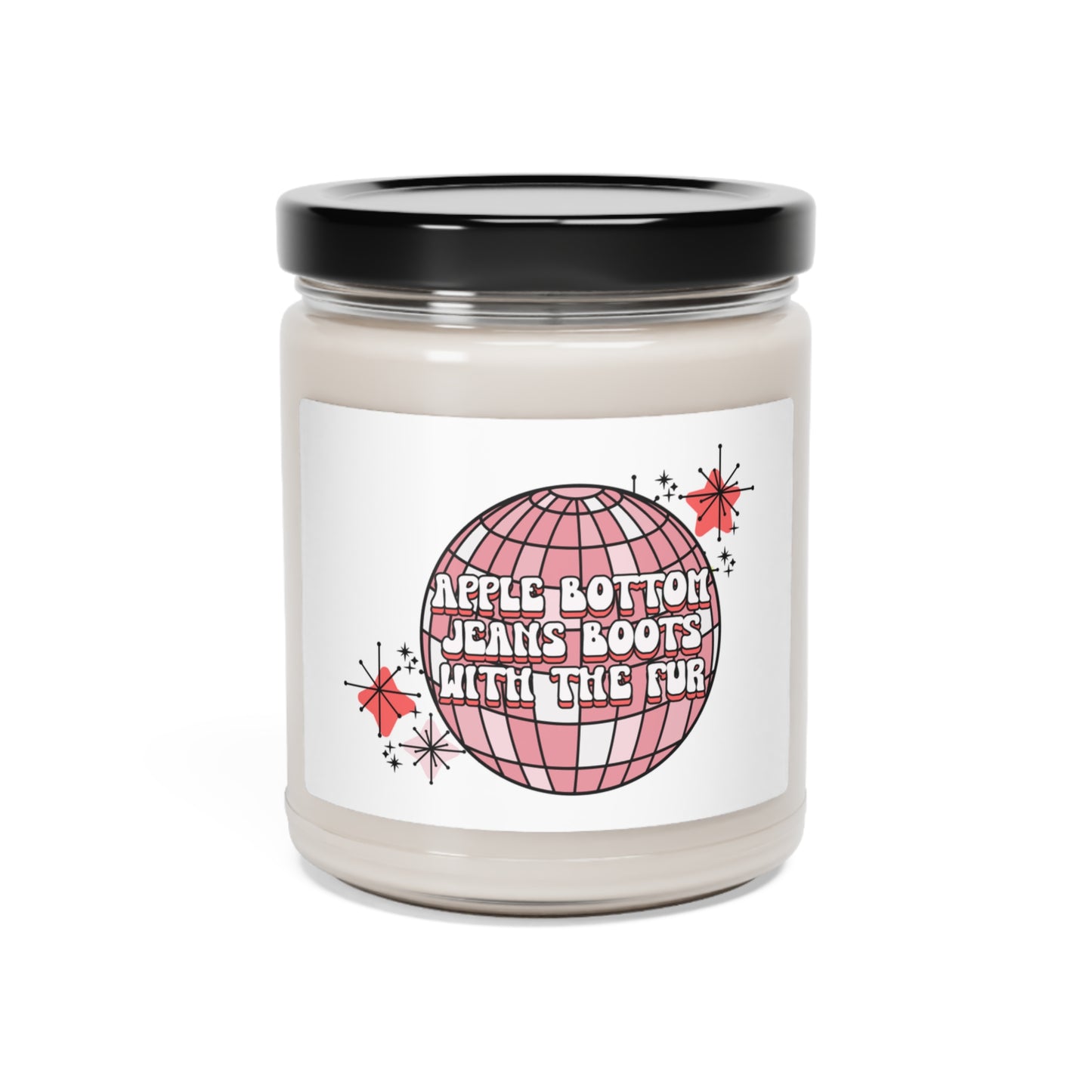 Apple Bottom Scented Soy Candle, 9oz