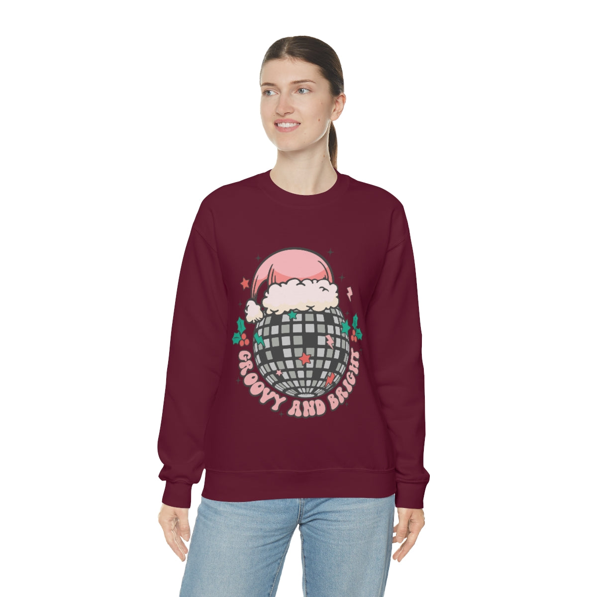 Groovy & Bright Holiday Sweatshirt