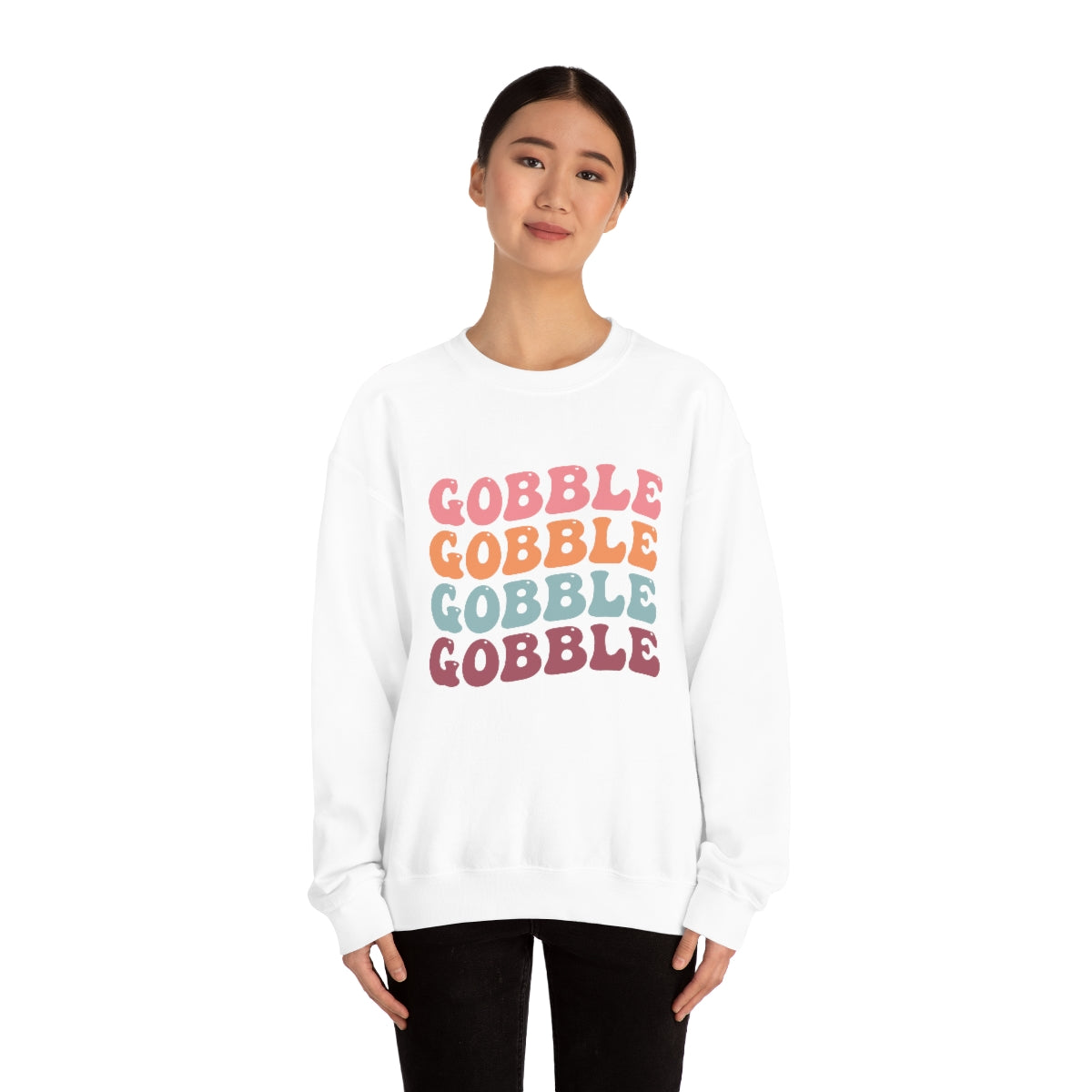 Gobble Gobble Gobble Unisex Crewneck Sweatshirt