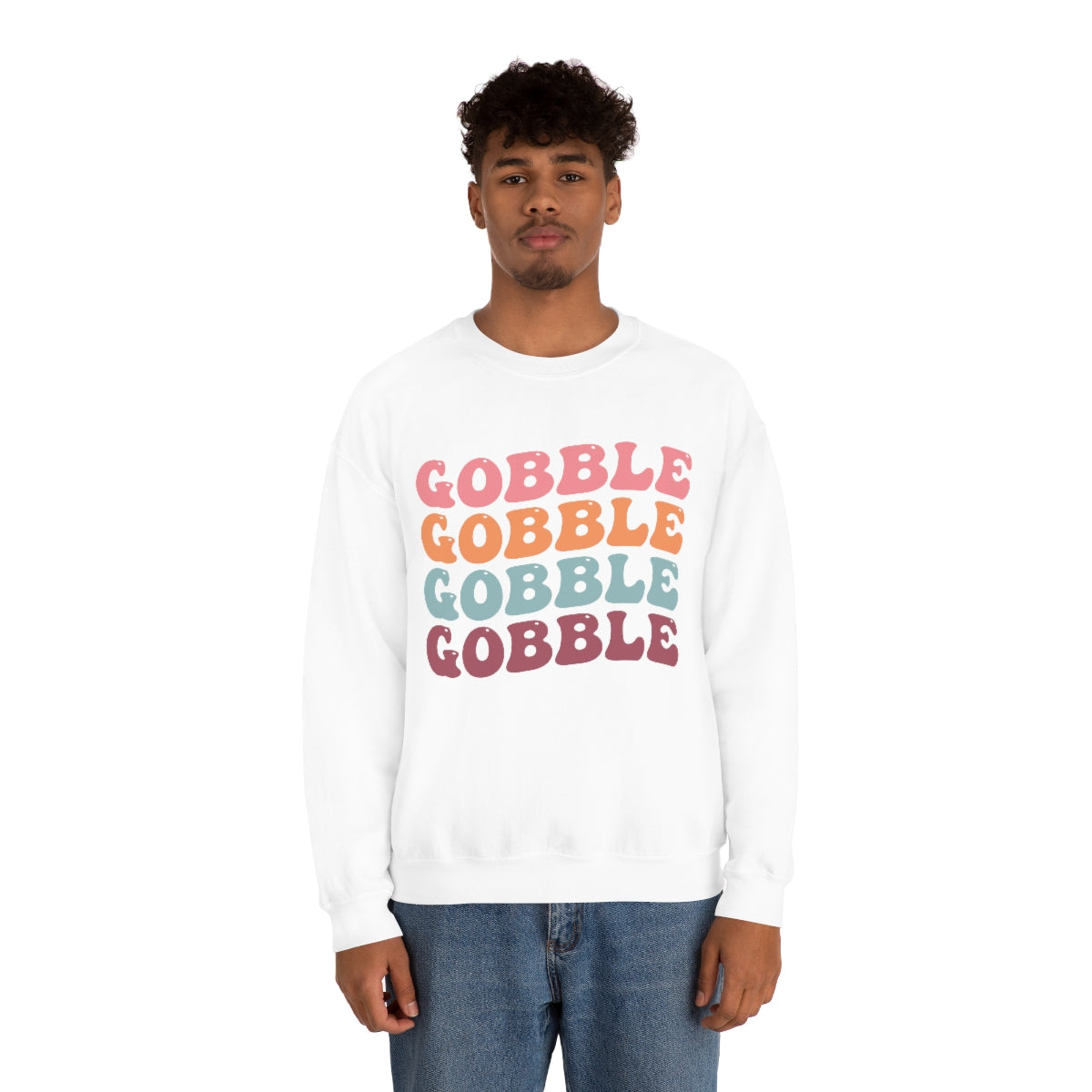 Gobble Gobble Gobble Unisex Crewneck Sweatshirt