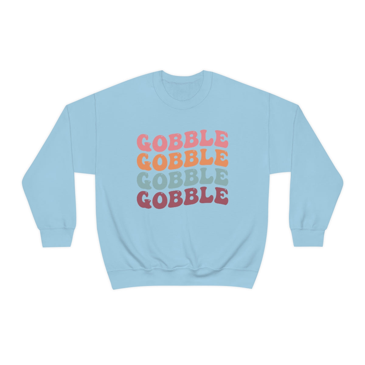 Gobble Gobble Gobble Unisex Crewneck Sweatshirt