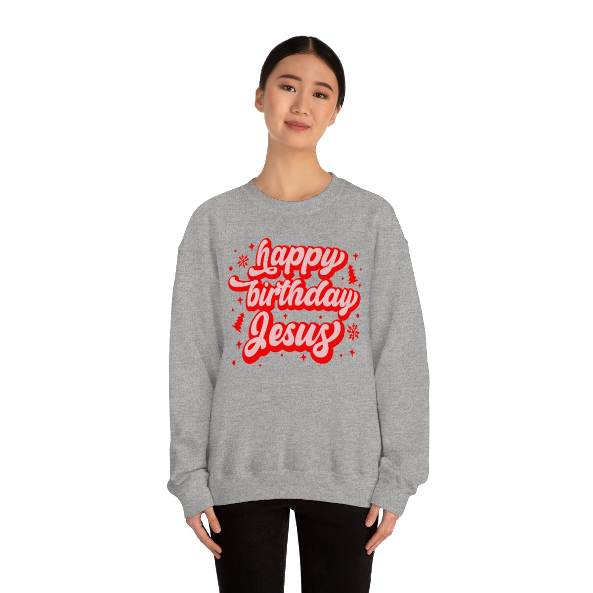 HBD Jesus Unisex Heavy Blend™ Crewneck Sweatshirt