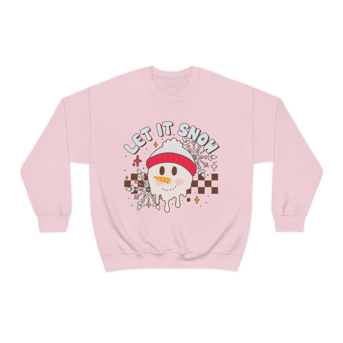 Snowman Let it Snow Unisex Crewneck Sweatshirt