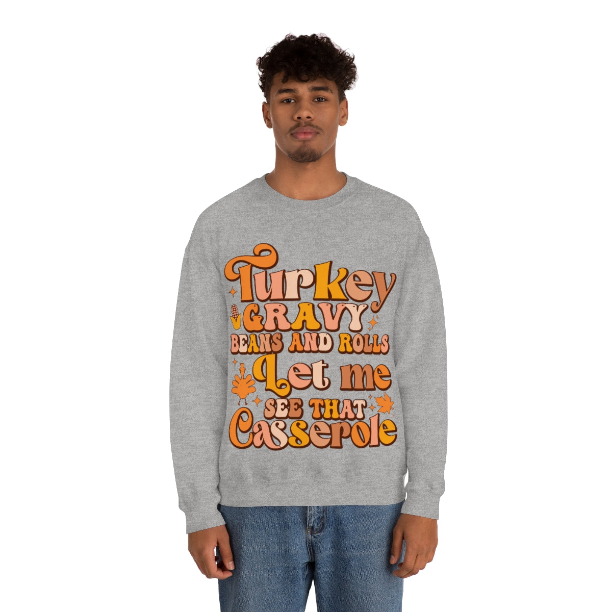 Turkey Dance Unisex Heavy Blend™ Crewneck Sweatshirt