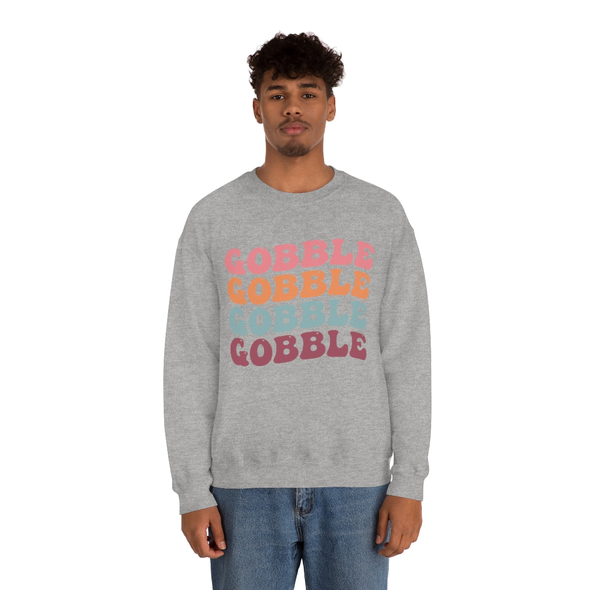 Gobble Gobble Gobble Unisex Crewneck Sweatshirt