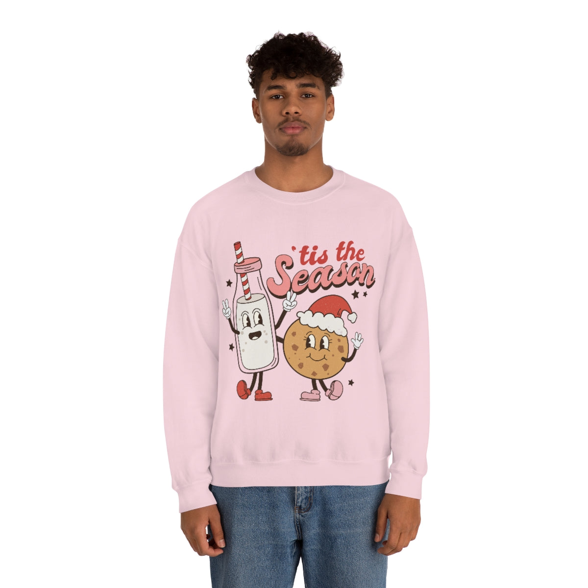 Cookies and Milk Tis' The Season Sweatshirt