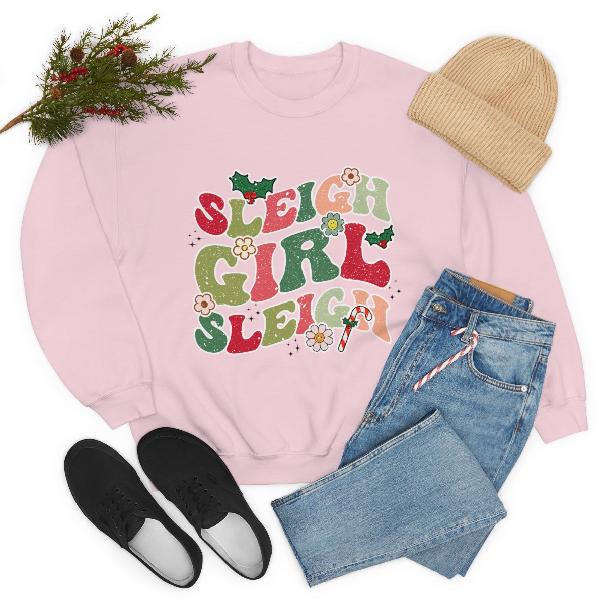 Sleigh Girl Sleigh Crewneck Sweatshirt