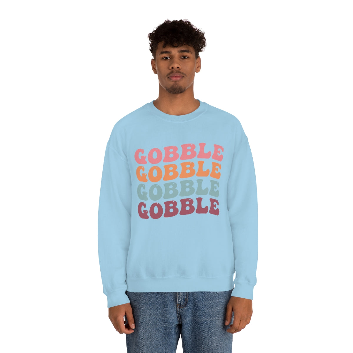 Gobble Gobble Gobble Unisex Crewneck Sweatshirt