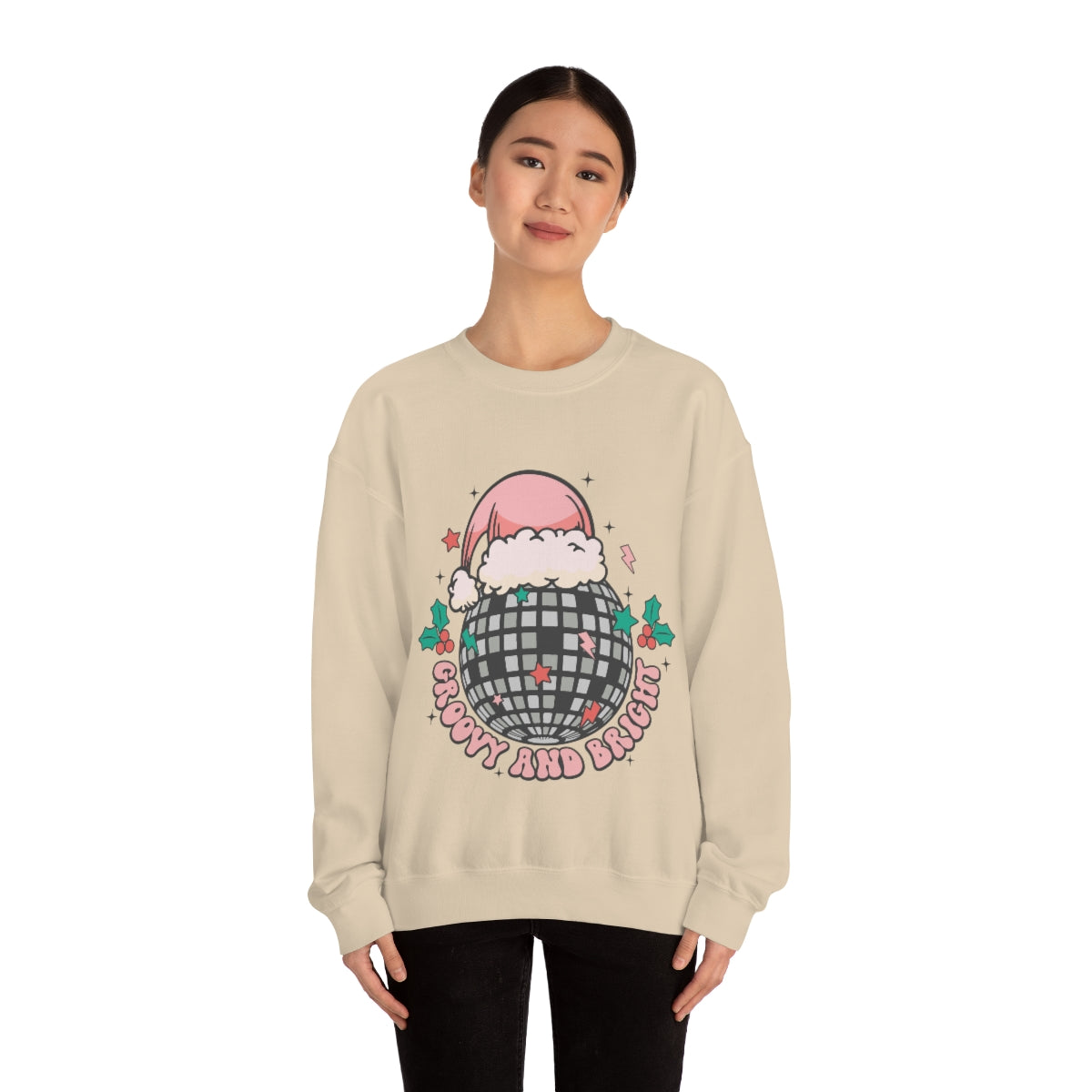 Groovy & Bright Holiday Sweatshirt