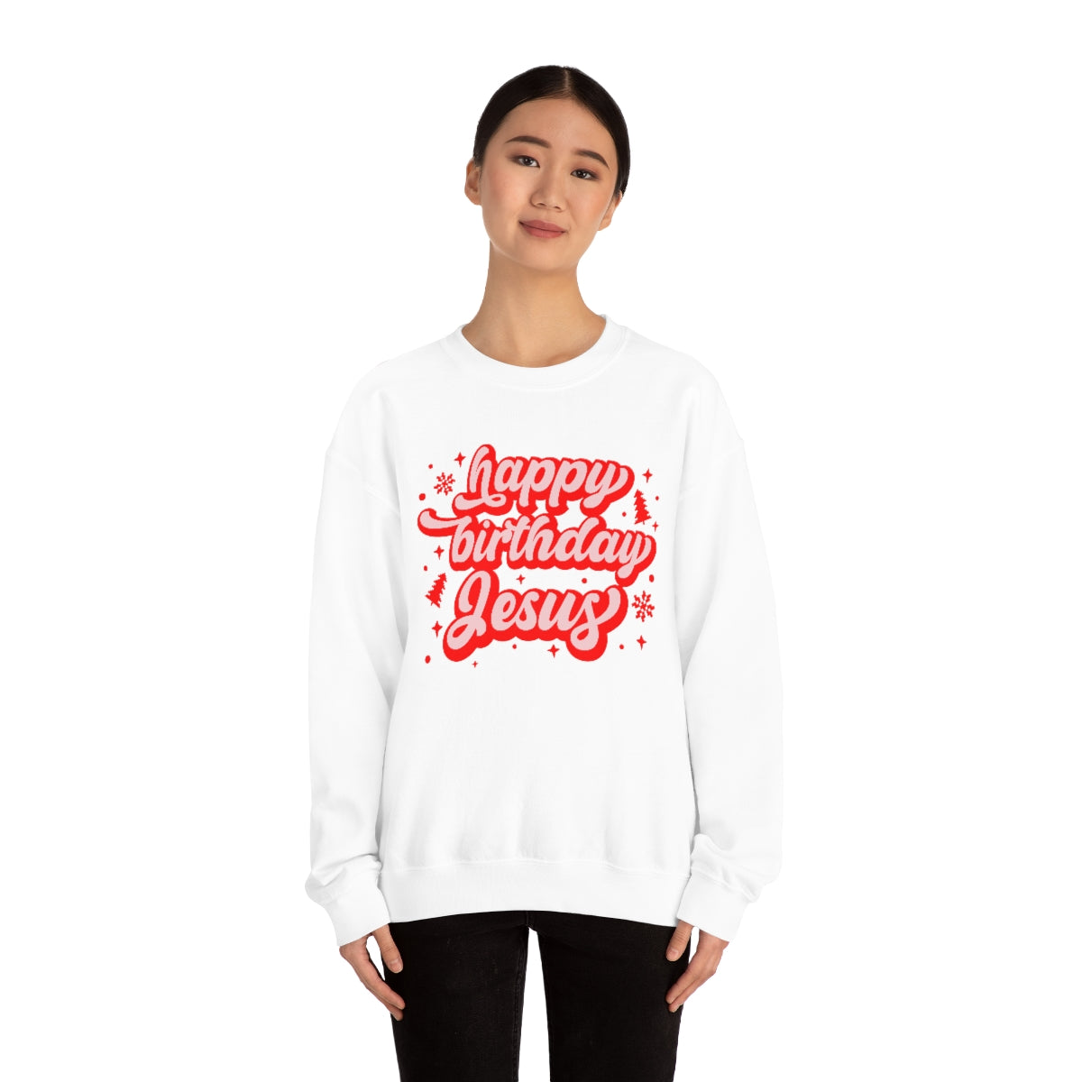 HBD Jesus Unisex Heavy Blend™ Crewneck Sweatshirt