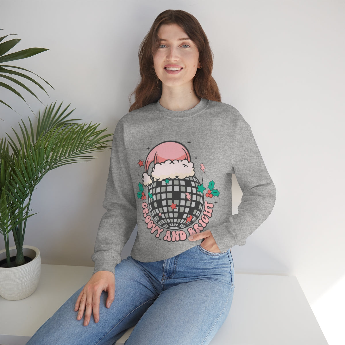 Groovy & Bright Holiday Sweatshirt