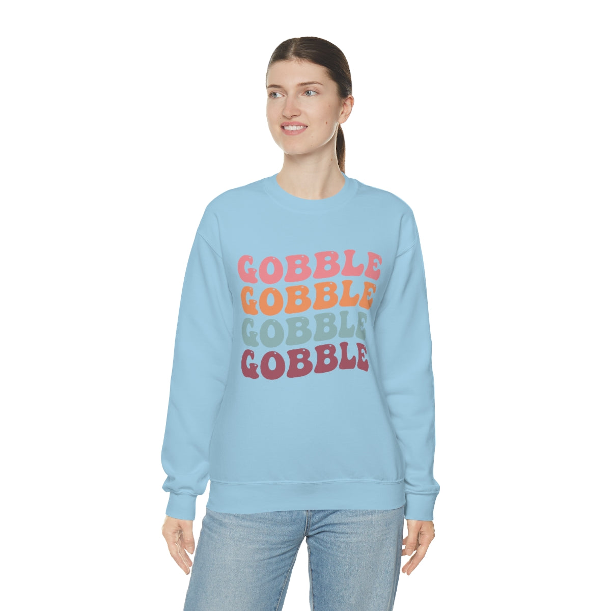 Gobble Gobble Gobble Unisex Crewneck Sweatshirt