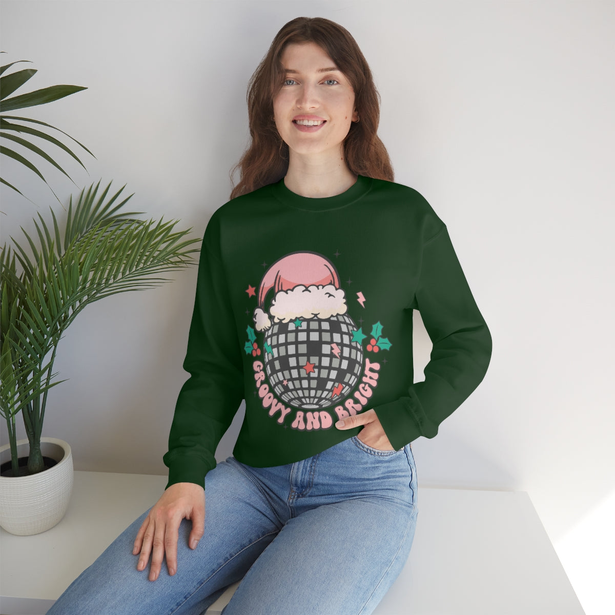 Groovy & Bright Holiday Sweatshirt