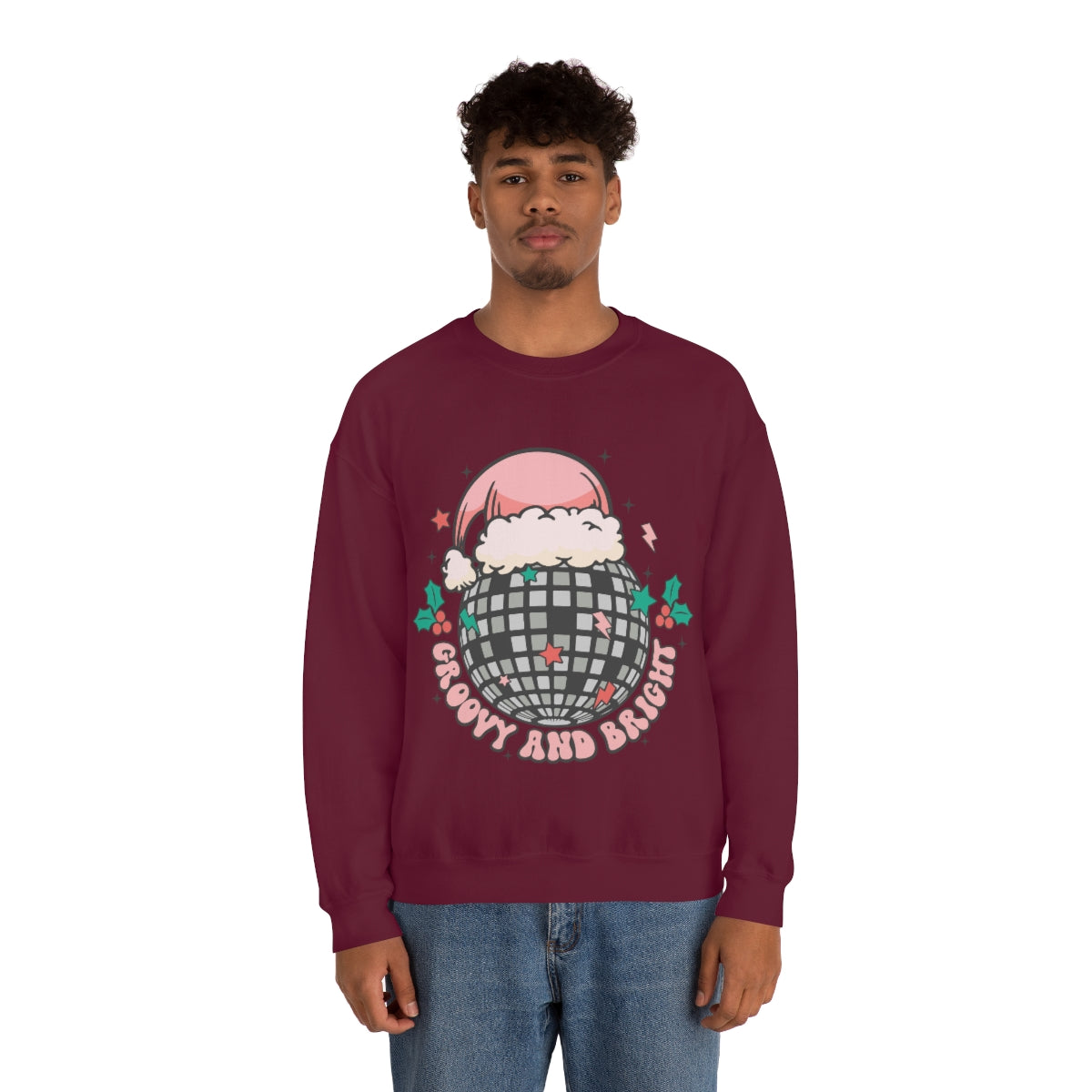 Groovy & Bright Holiday Sweatshirt