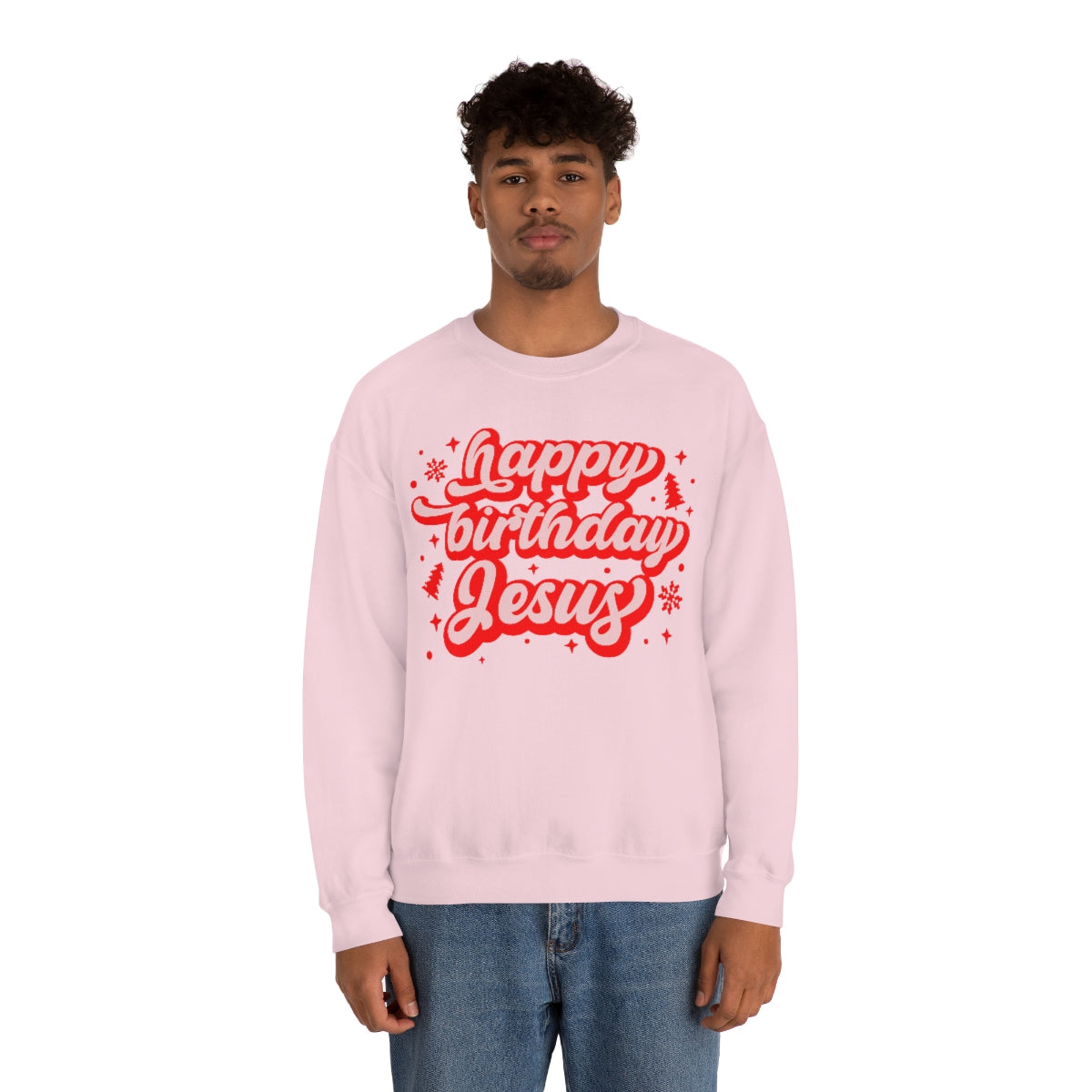 HBD Jesus Unisex Heavy Blend™ Crewneck Sweatshirt