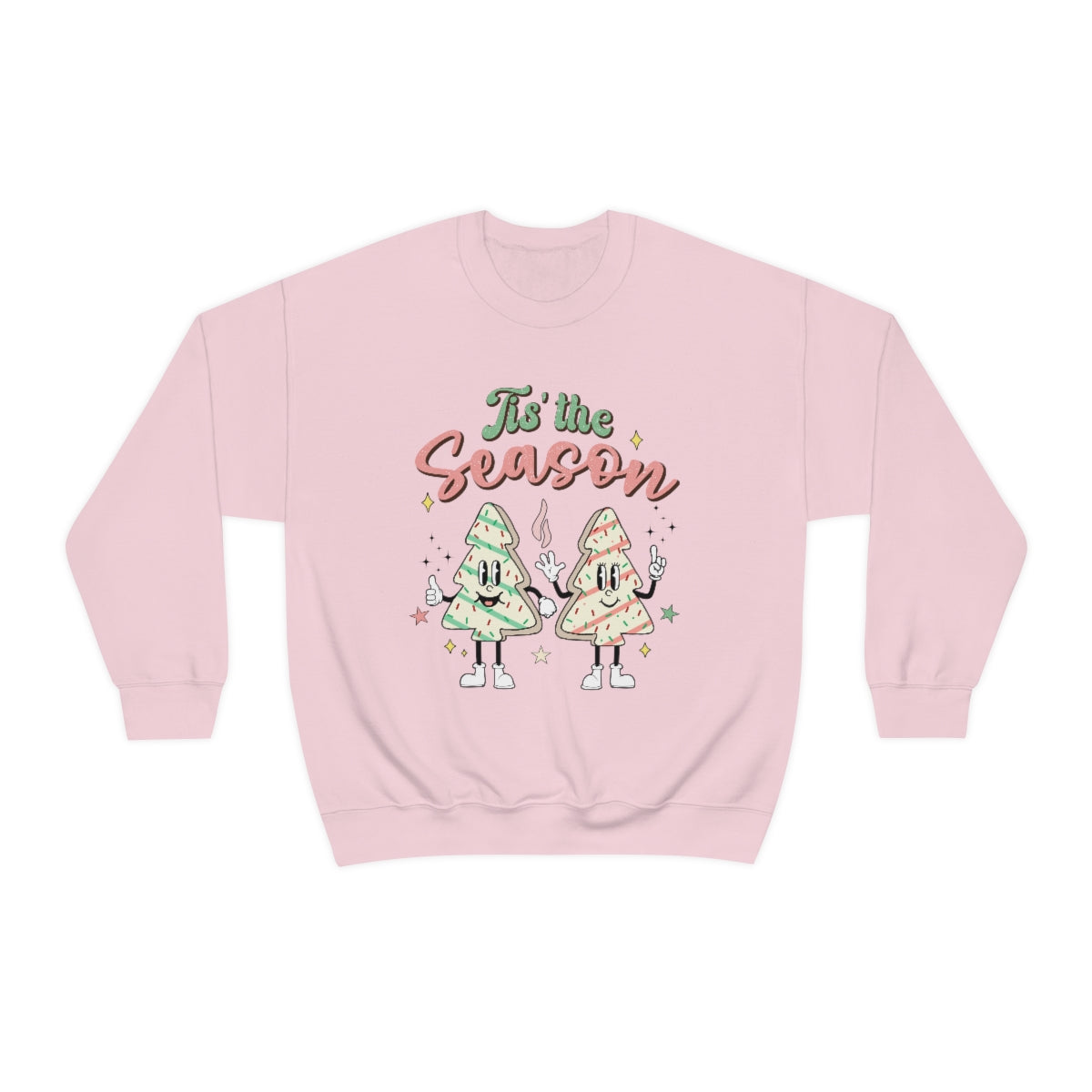 Tis' The Season Cookie Trees Unisex Crewneck Sweatshirt