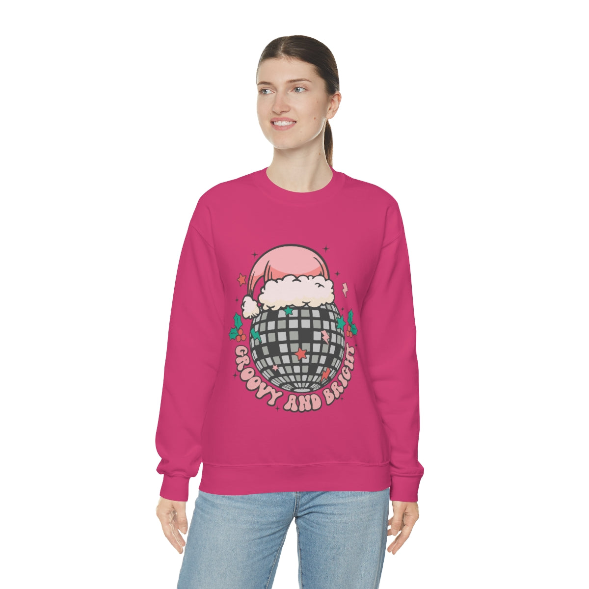 Groovy & Bright Holiday Sweatshirt