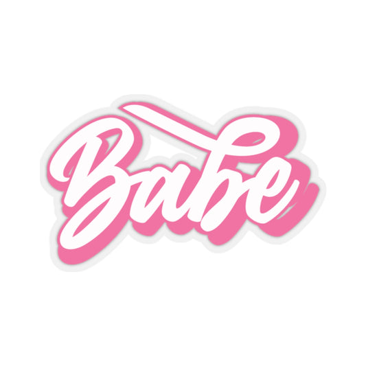 Babe Adhesive Kiss-cut sticker