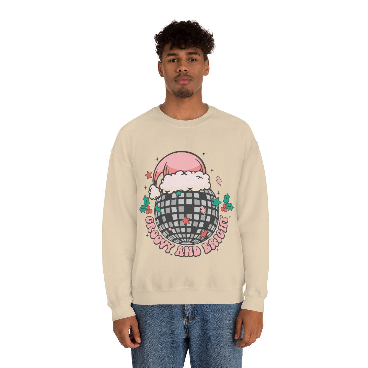 Groovy & Bright Holiday Sweatshirt