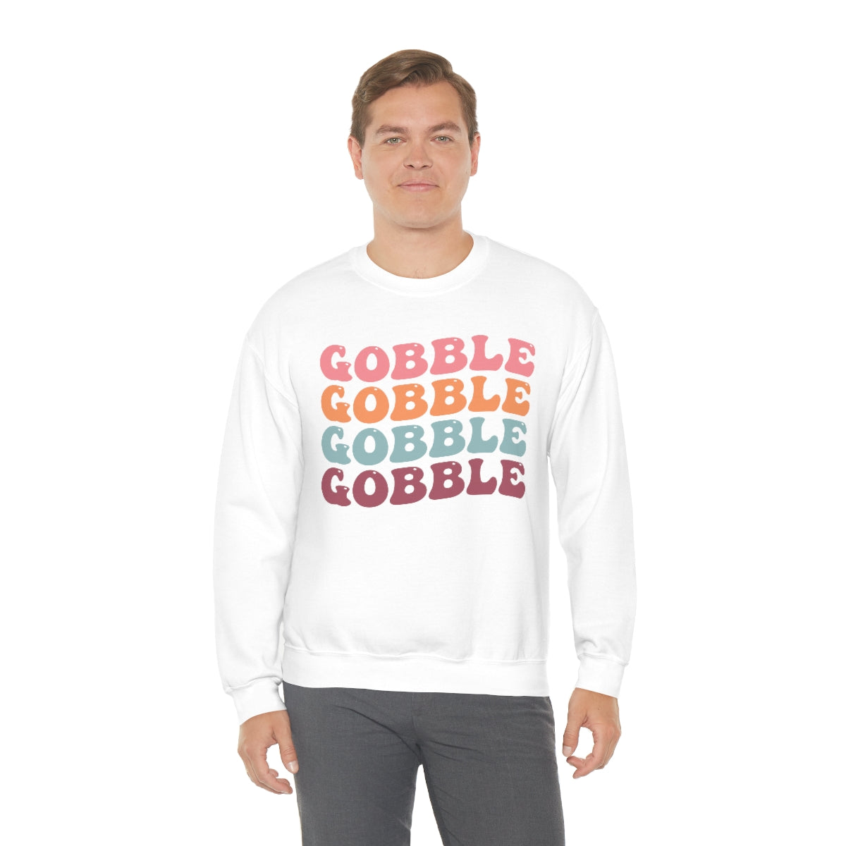 Gobble Gobble Gobble Unisex Crewneck Sweatshirt