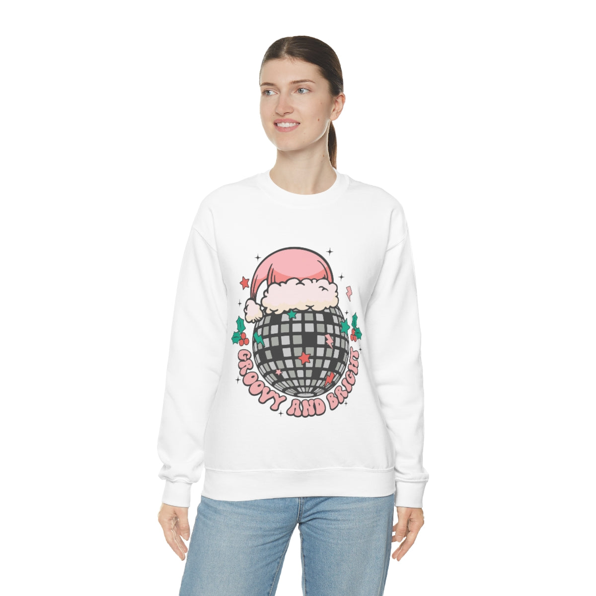 Groovy & Bright Holiday Sweatshirt