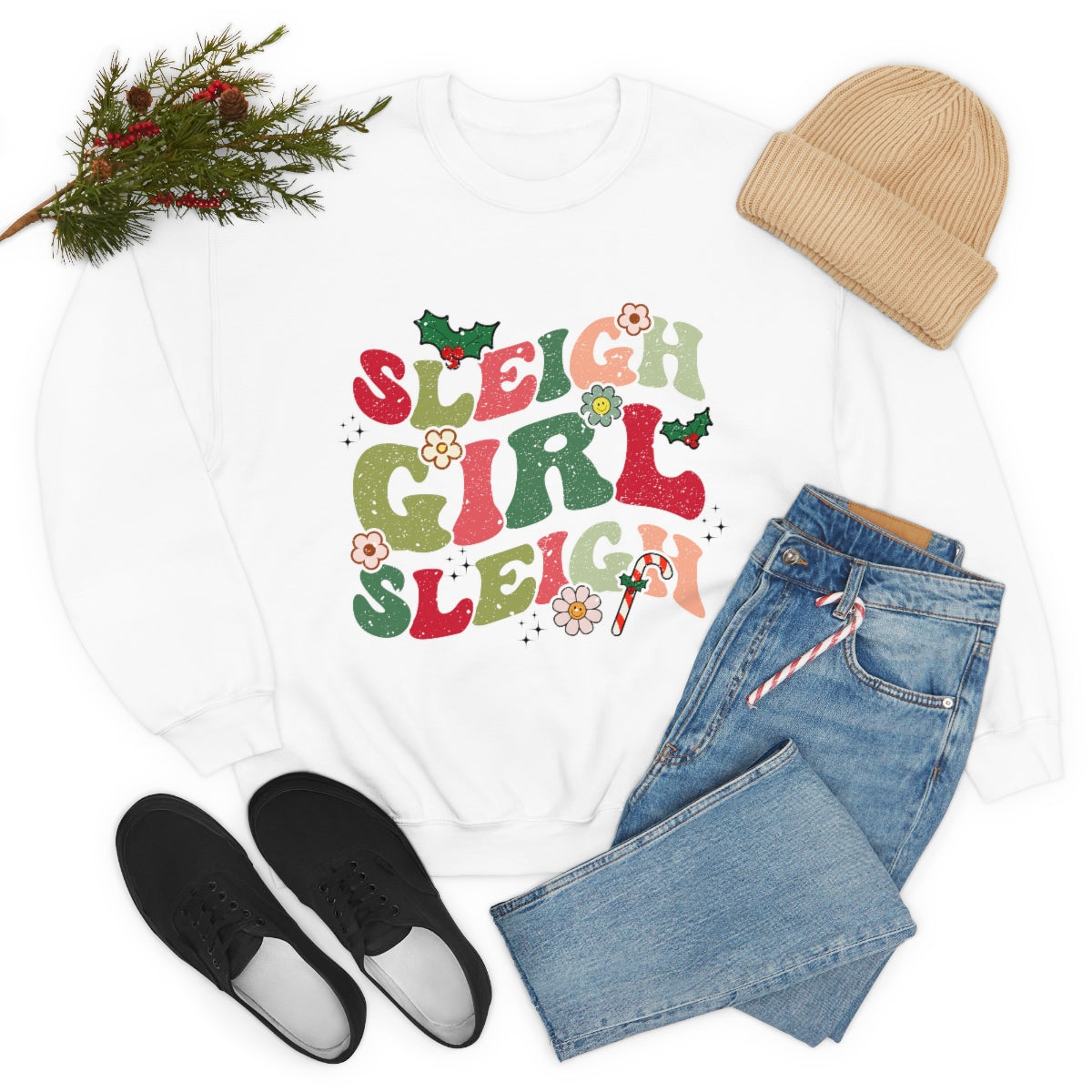 Sleigh Girl Sleigh Crewneck Sweatshirt