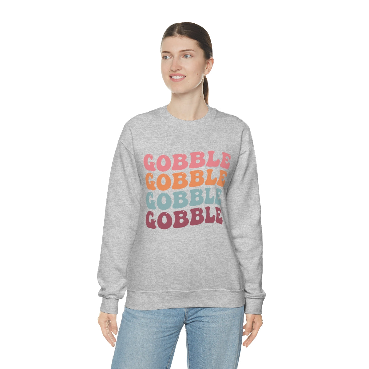 Gobble Gobble Gobble Unisex Crewneck Sweatshirt