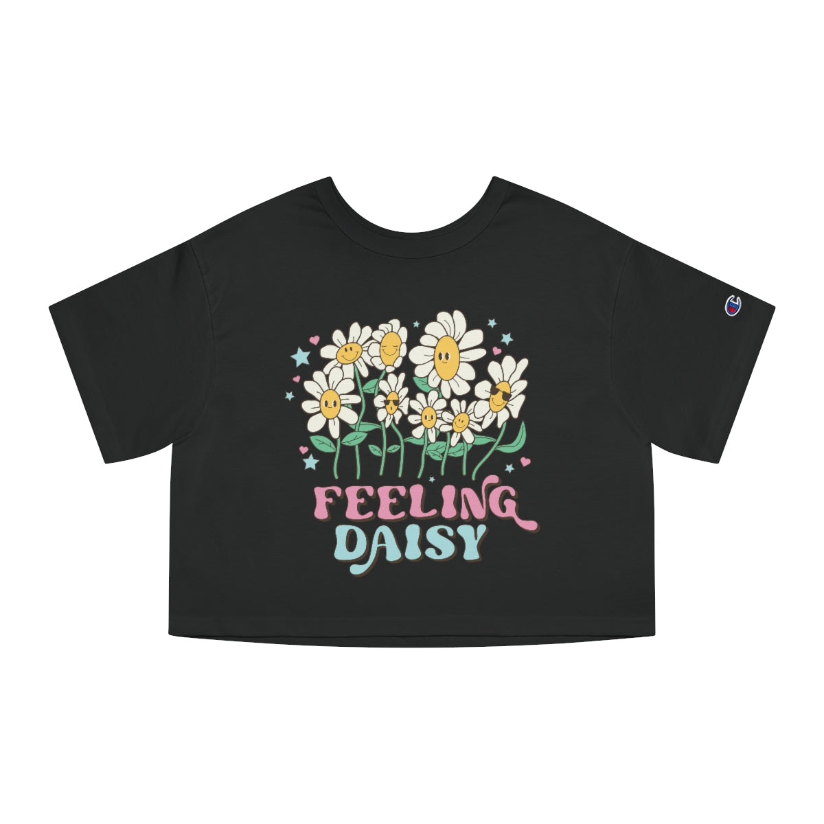 Edi x Champion Feeling Daisy Cropped T-Shirt