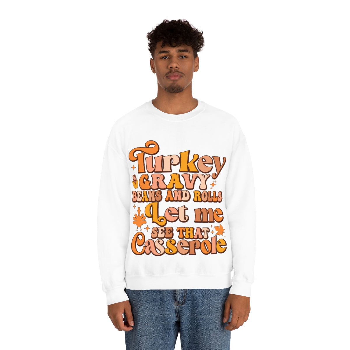 Turkey Dance Unisex Heavy Blend™ Crewneck Sweatshirt