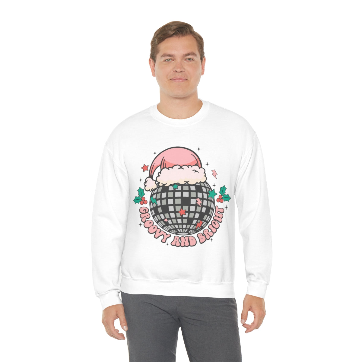 Groovy & Bright Holiday Sweatshirt