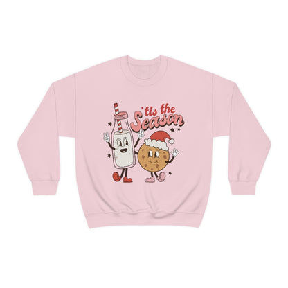 Cookies and Milk Tis' The Season Sweatshirt