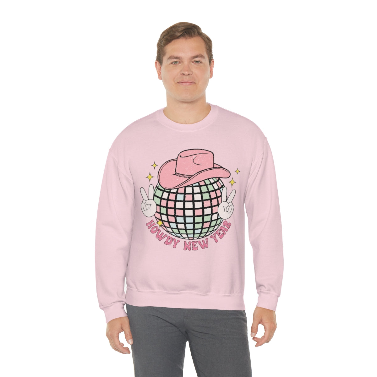 Howdy New Year Unisex Heavy Blend™ Crewneck Sweatshirt