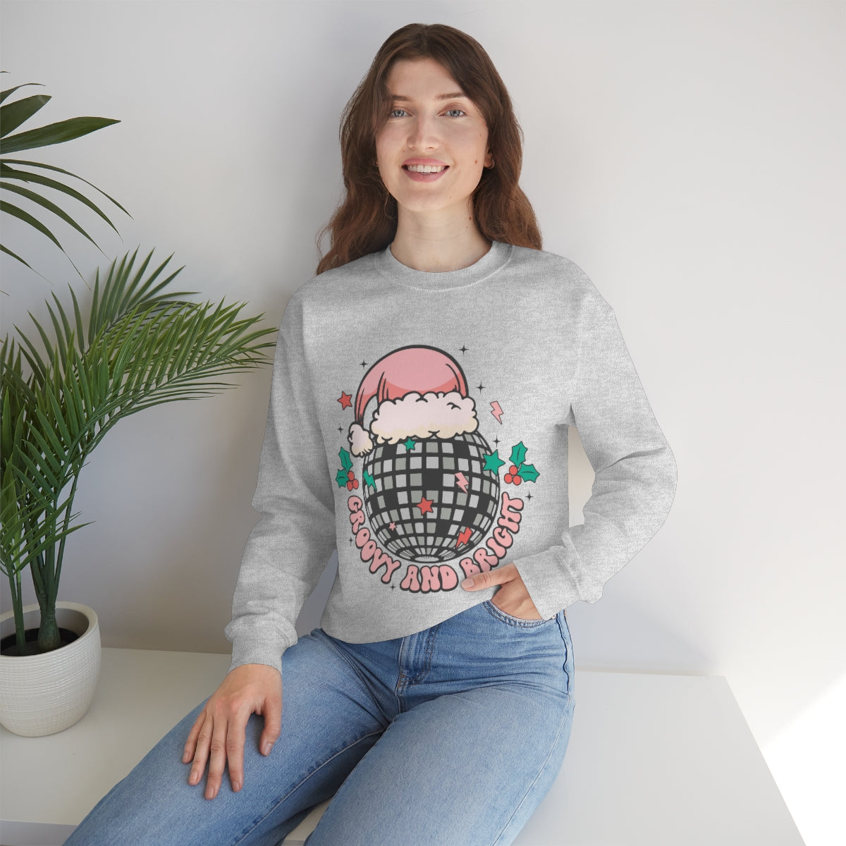 Groovy & Bright Holiday Sweatshirt