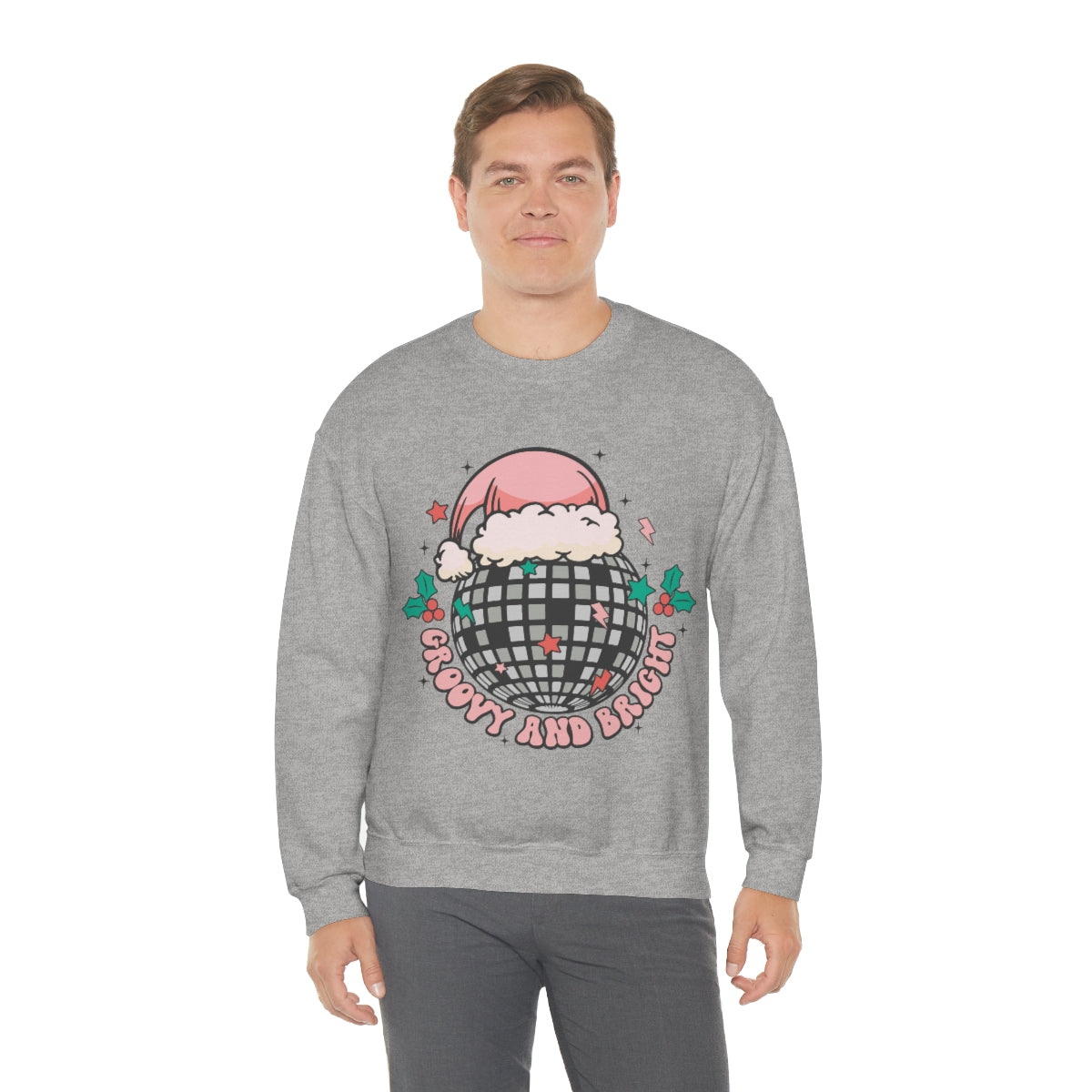 Groovy & Bright Holiday Sweatshirt