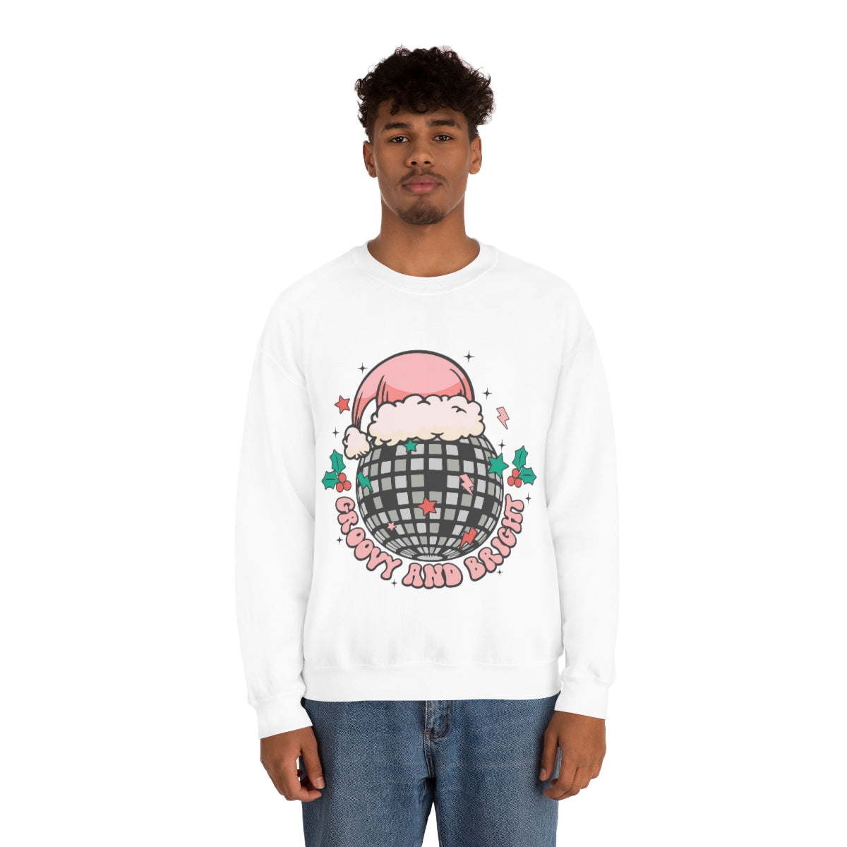 Groovy & Bright Holiday Sweatshirt