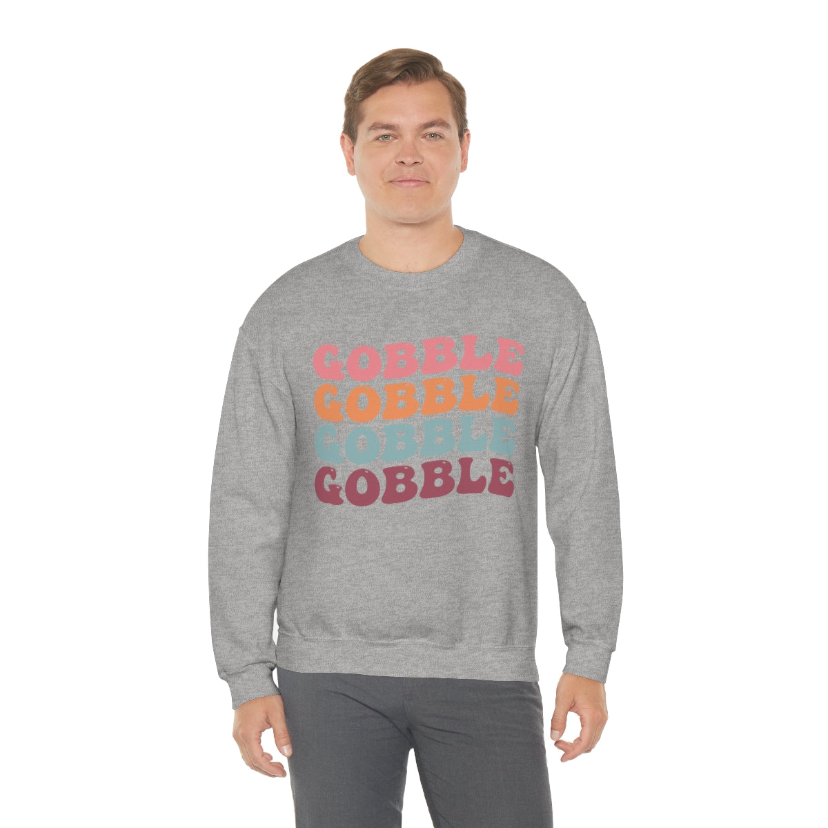 Gobble Gobble Gobble Unisex Crewneck Sweatshirt