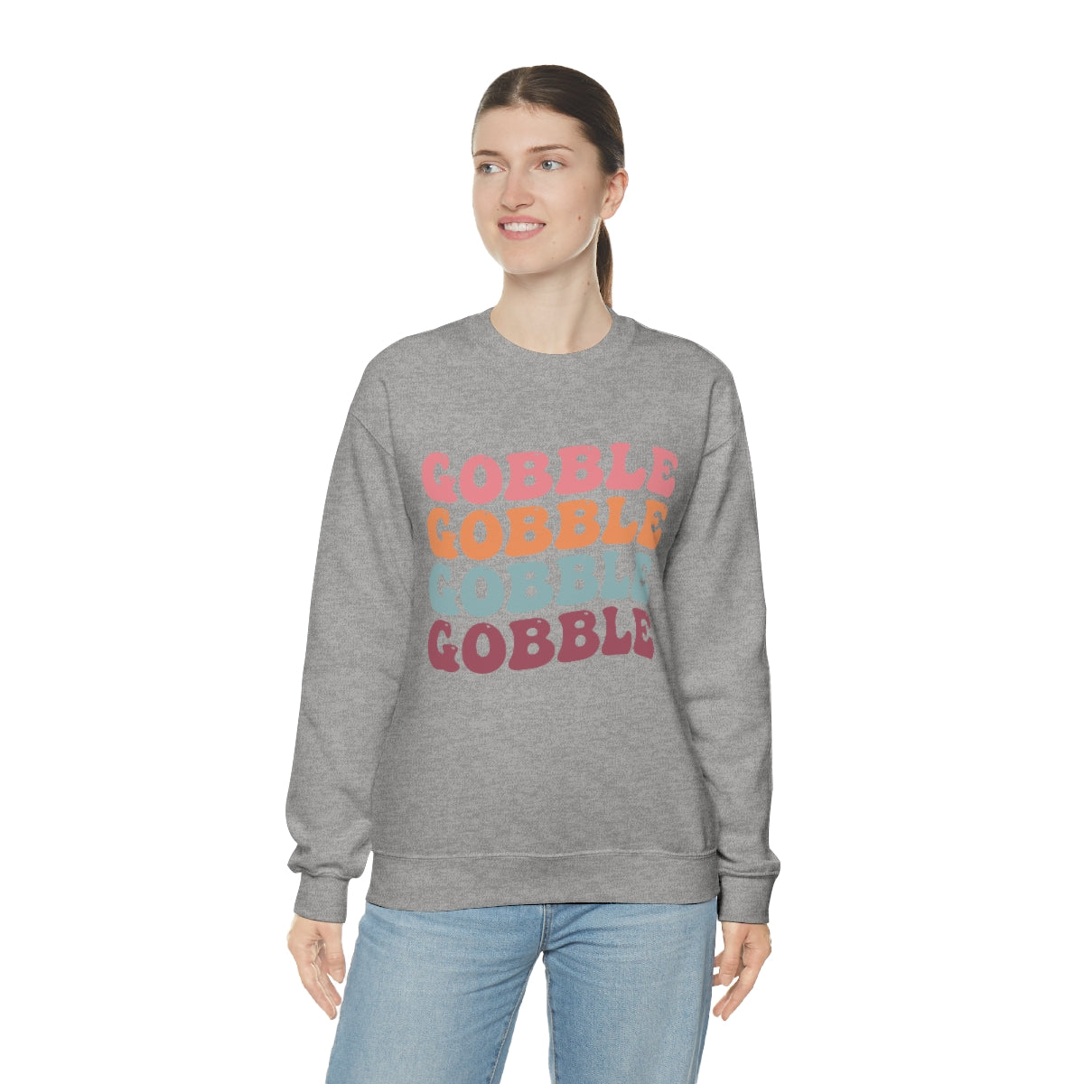 Gobble Gobble Gobble Unisex Crewneck Sweatshirt