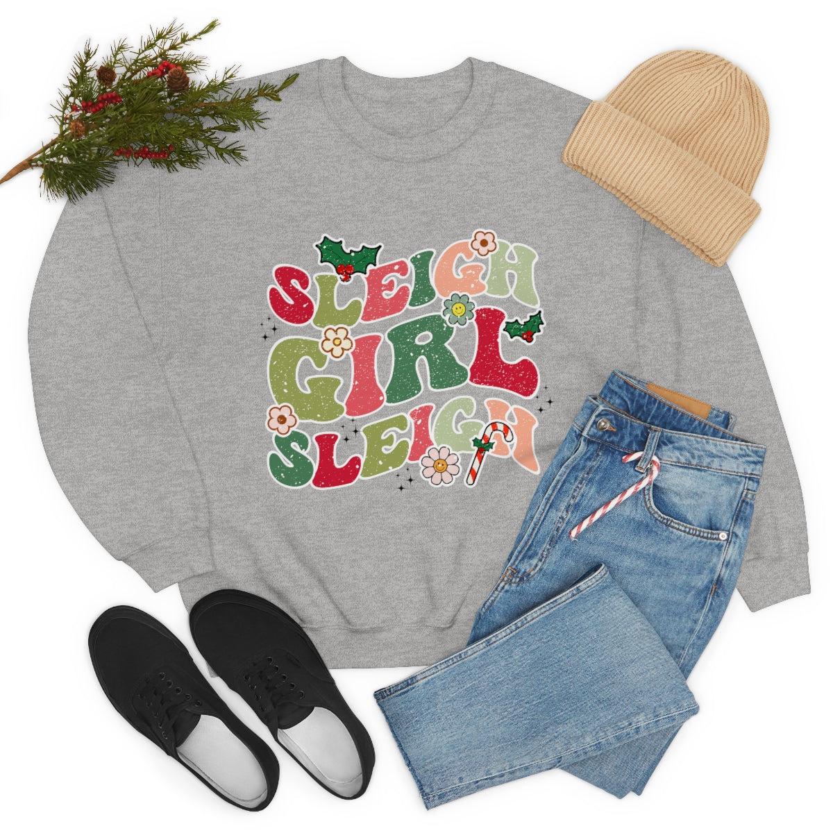 Sleigh Girl Sleigh Crewneck Sweatshirt