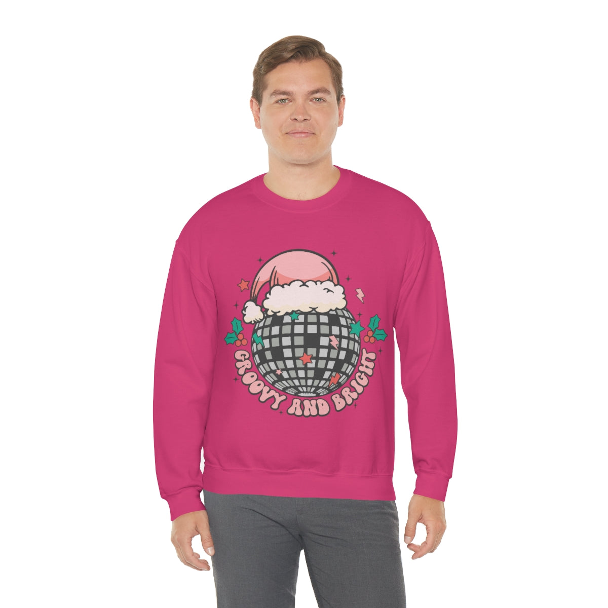 Groovy & Bright Holiday Sweatshirt