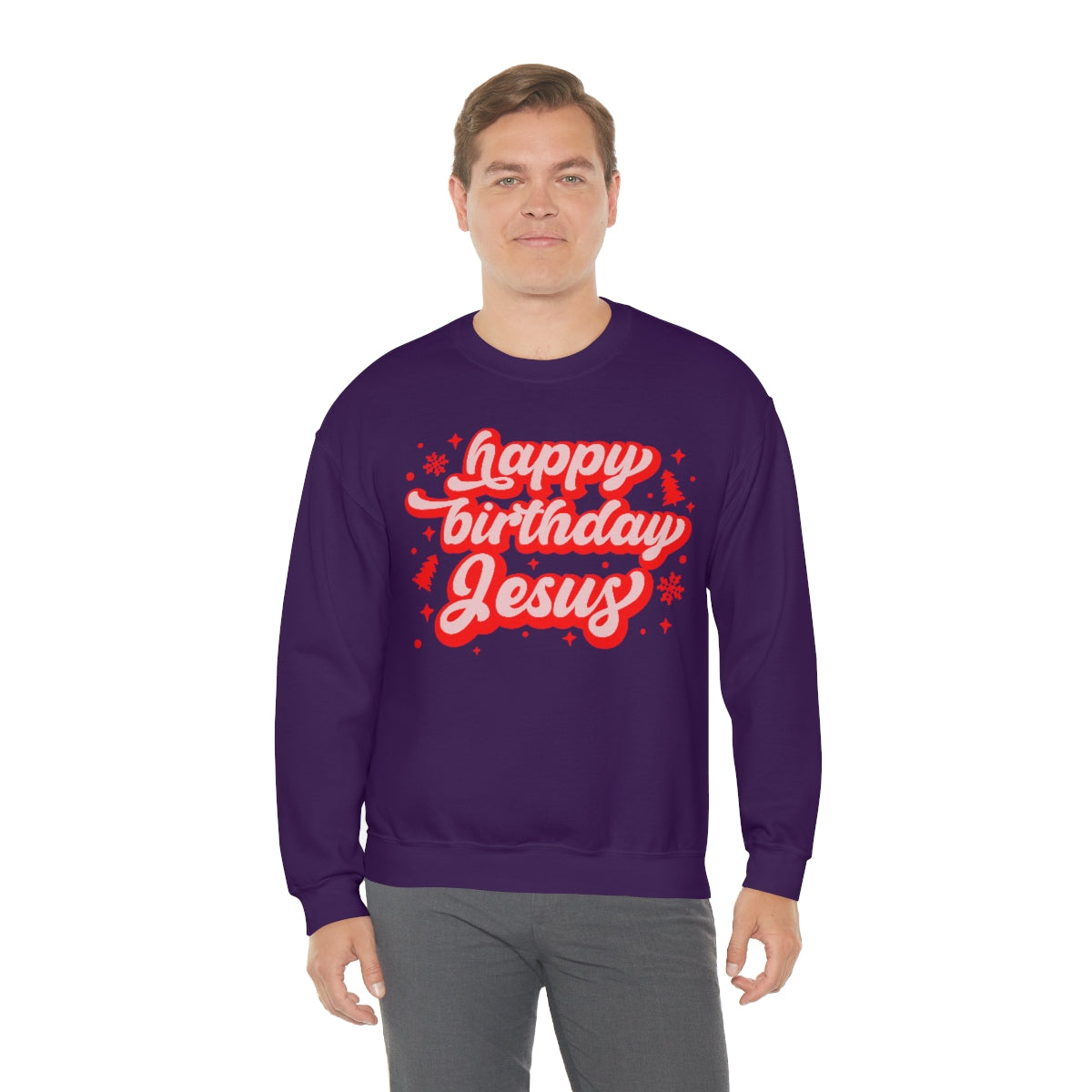 HBD Jesus Unisex Heavy Blend™ Crewneck Sweatshirt