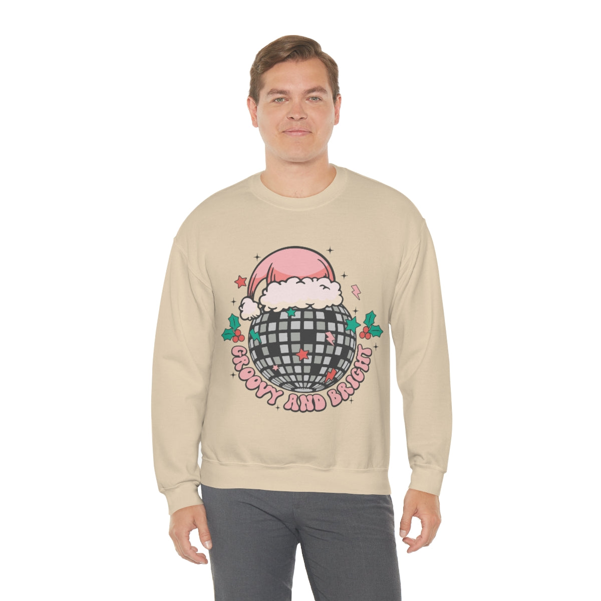 Groovy & Bright Holiday Sweatshirt