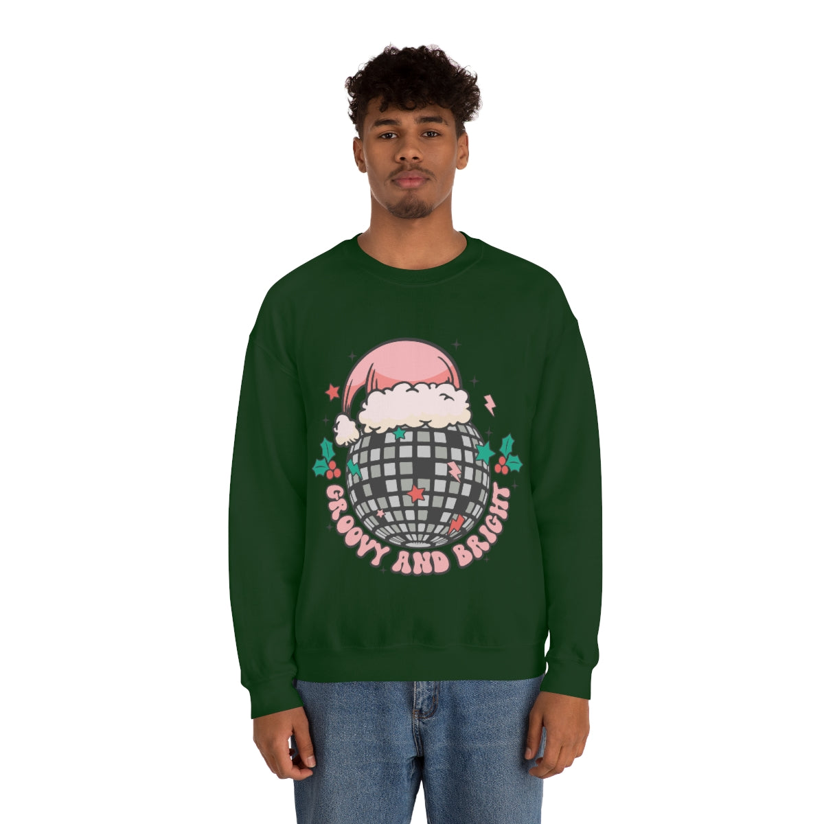 Groovy & Bright Holiday Sweatshirt