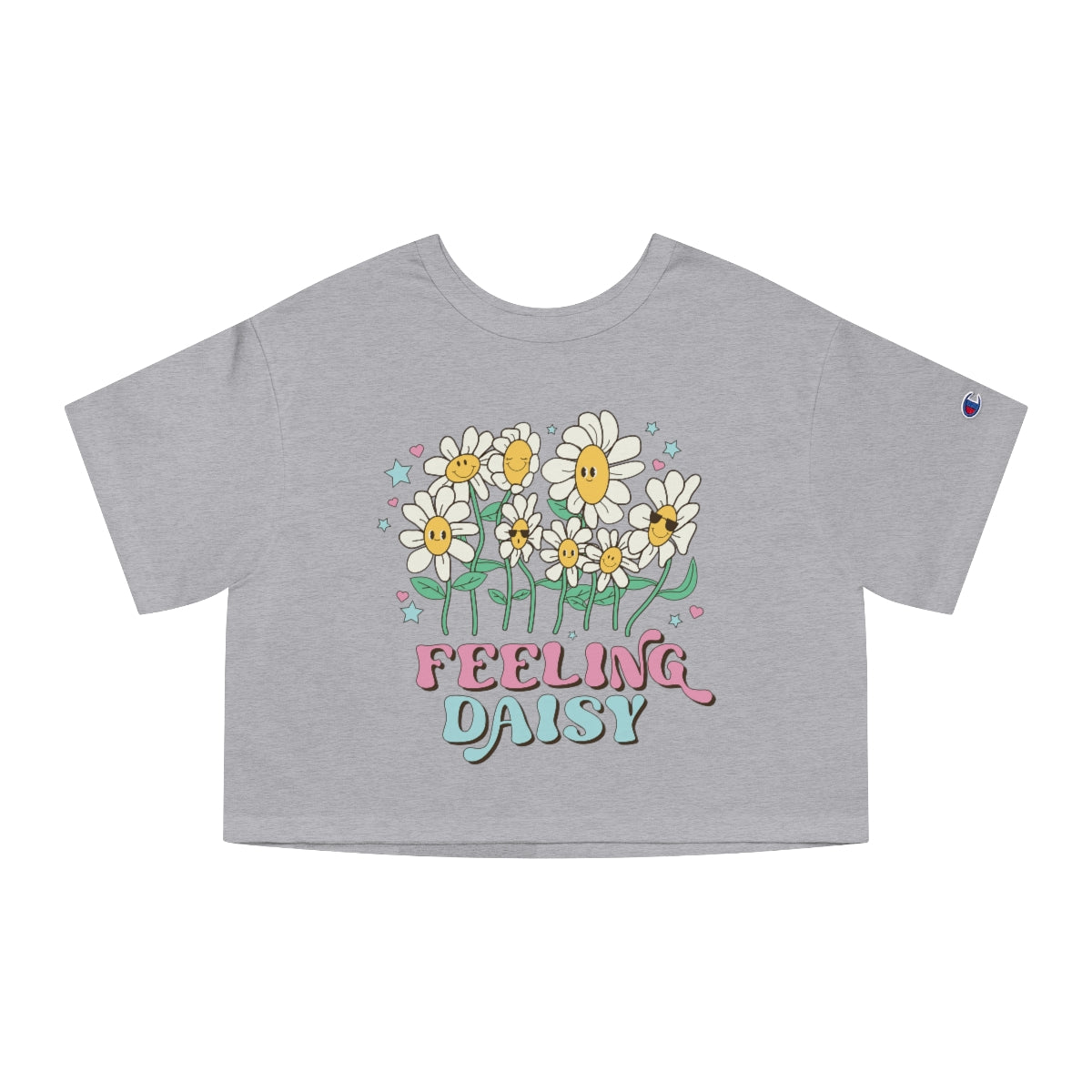 Edi x Champion Feeling Daisy Cropped T-Shirt