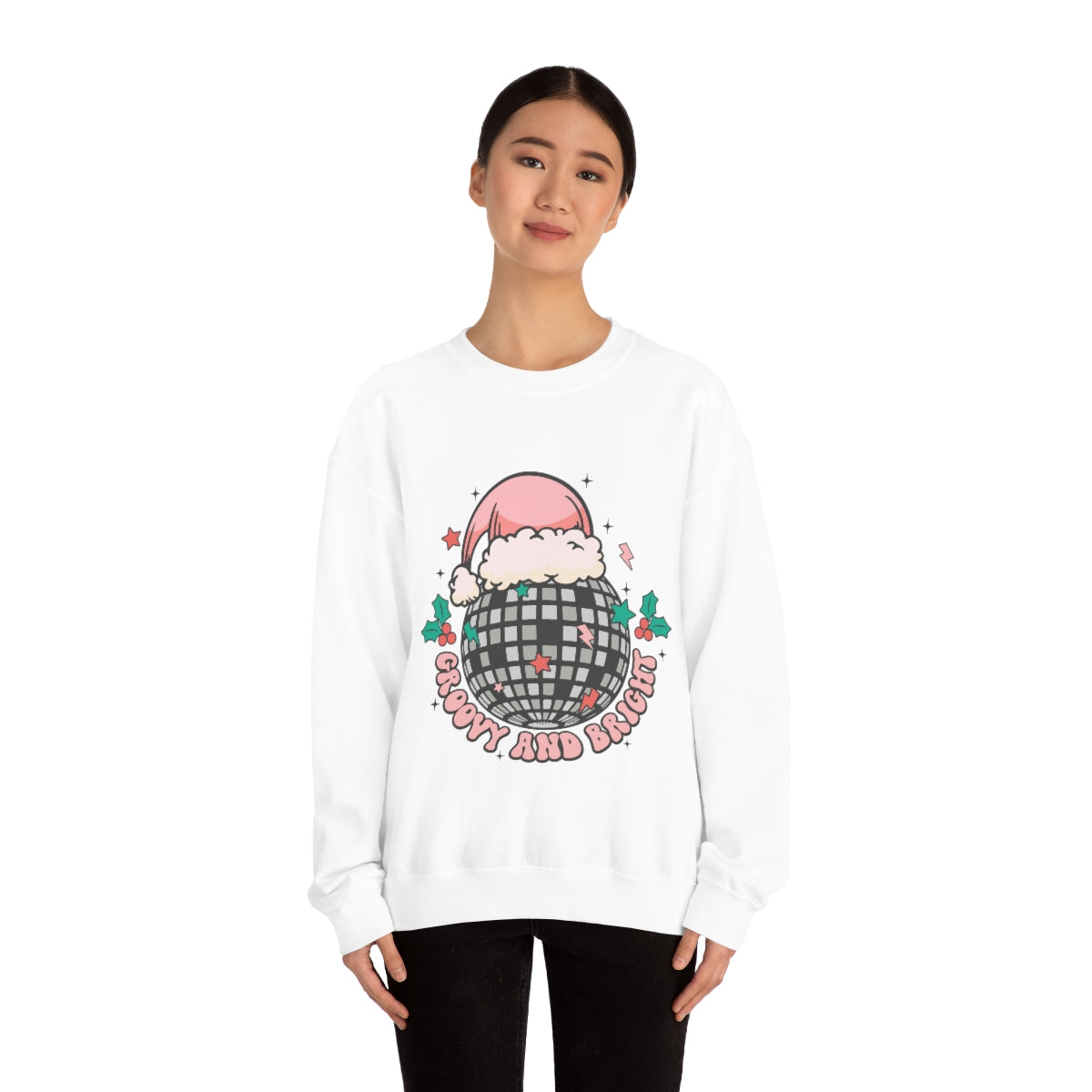 Groovy & Bright Holiday Sweatshirt