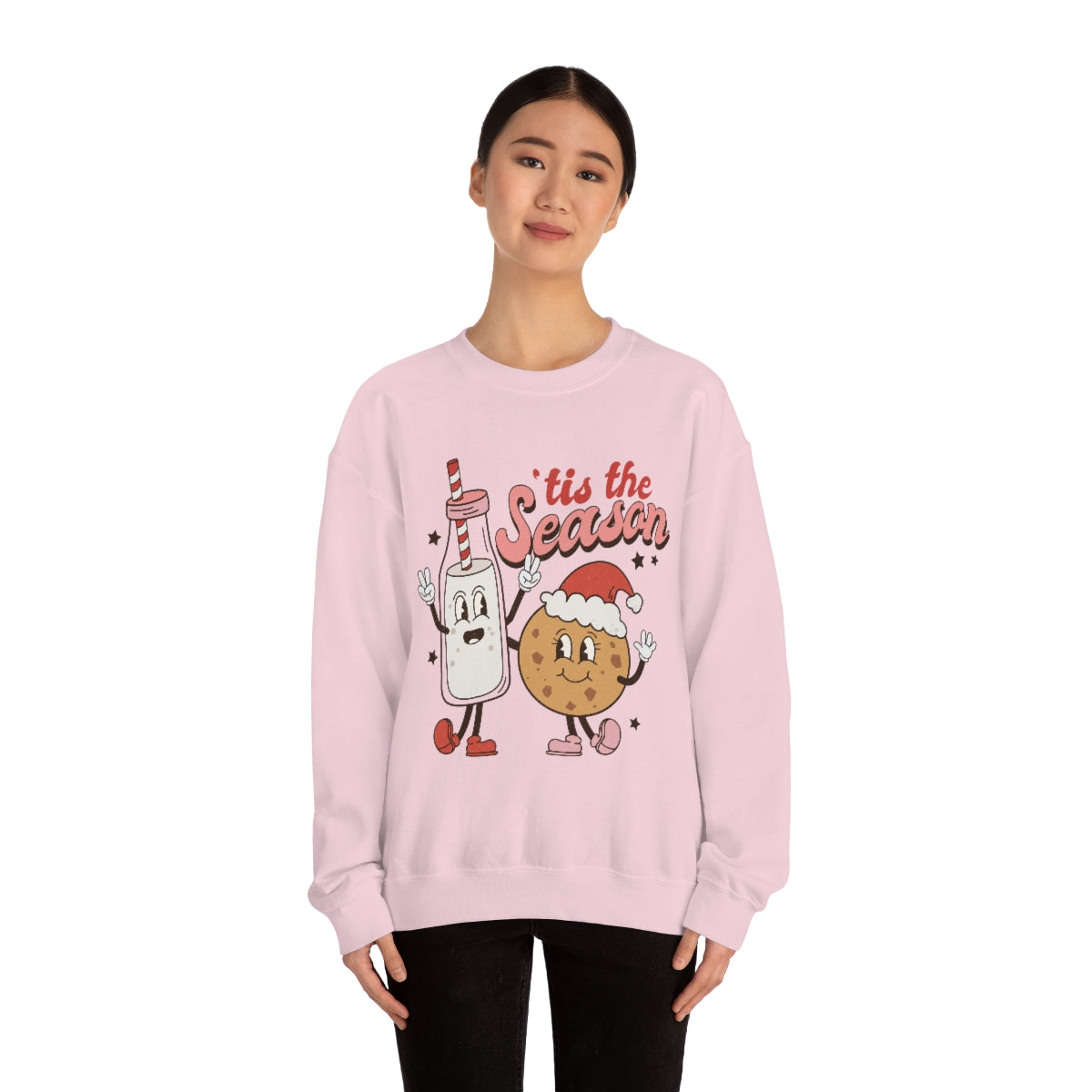 Cookies and Milk Tis' The Season Sweatshirt