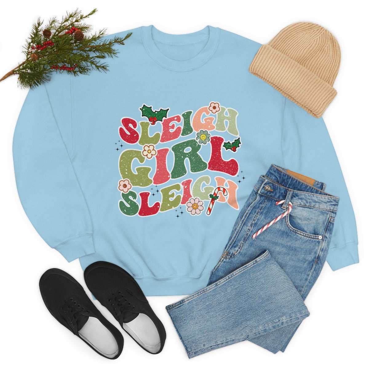 Sleigh Girl Sleigh Crewneck Sweatshirt