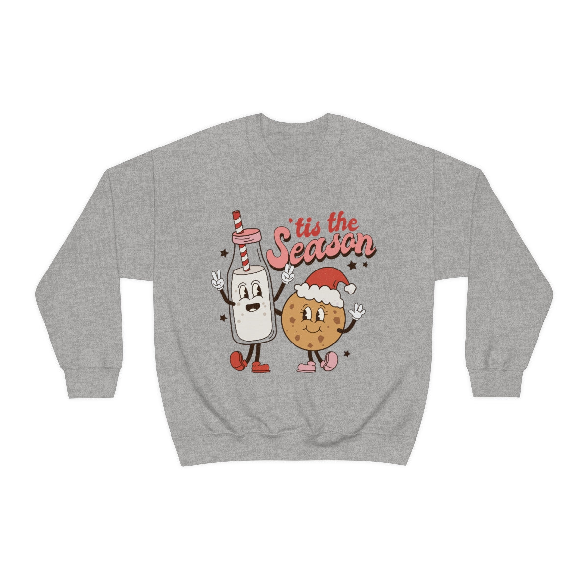 Cookies and Milk Tis' The Season Sweatshirt